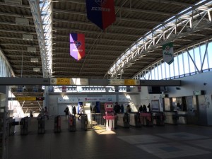 駅内