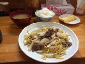 焼そば　定食