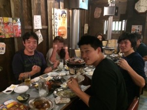 焼肉祝勝会